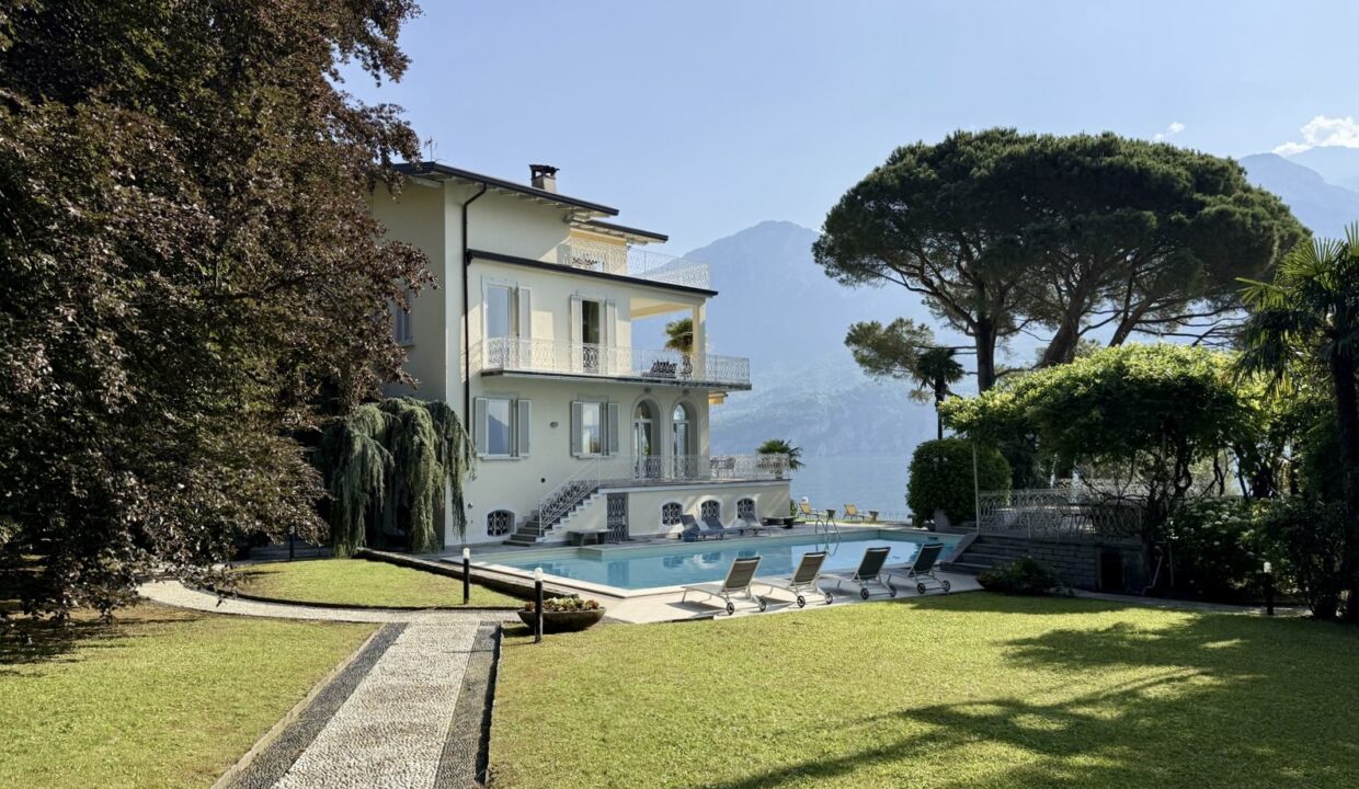 Lake Como Bellagio Luxury Villa Directly on the Lake