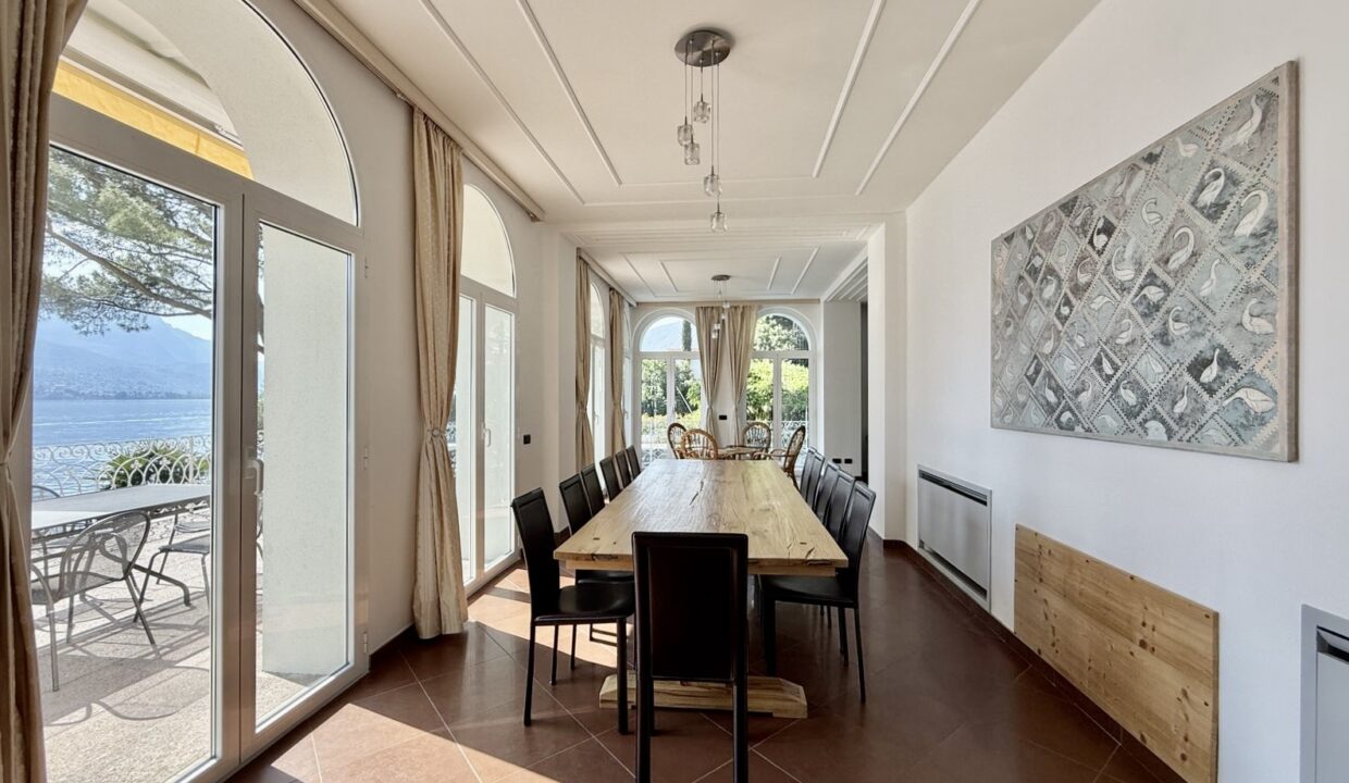 Lake Como Bellagio Luxury Villa Directly on the Lake