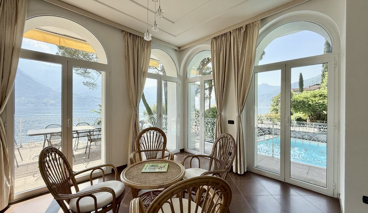 Lake Como Bellagio Luxury Villa Directly on the Lake