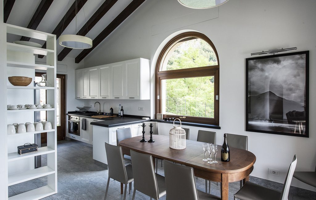 Luxury Villa Lake Como Tremezzo with Swimming Pool  - kitchen