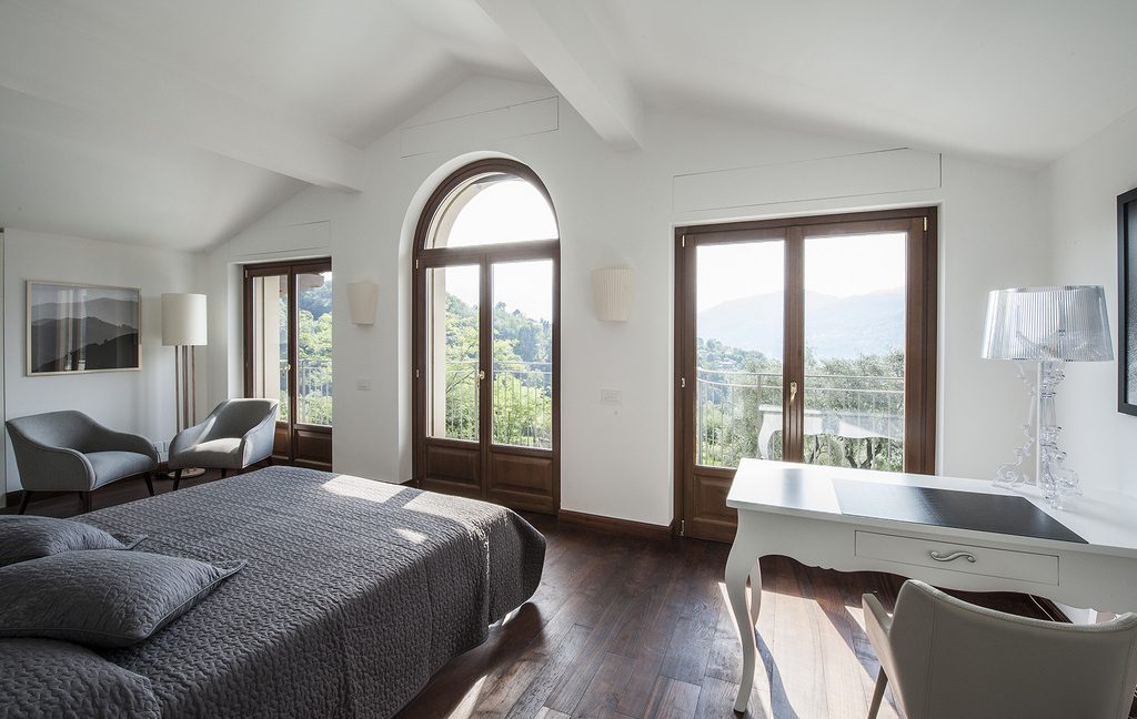 Luxury Villa Lake Como Tremezzo with Swimming Pool  - bedroom