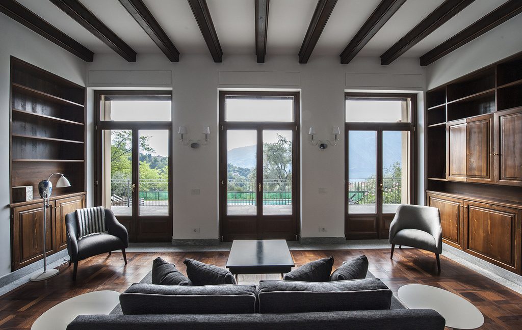 Luxury Villa Lake Como Tremezzo with Swimming Pool  - living