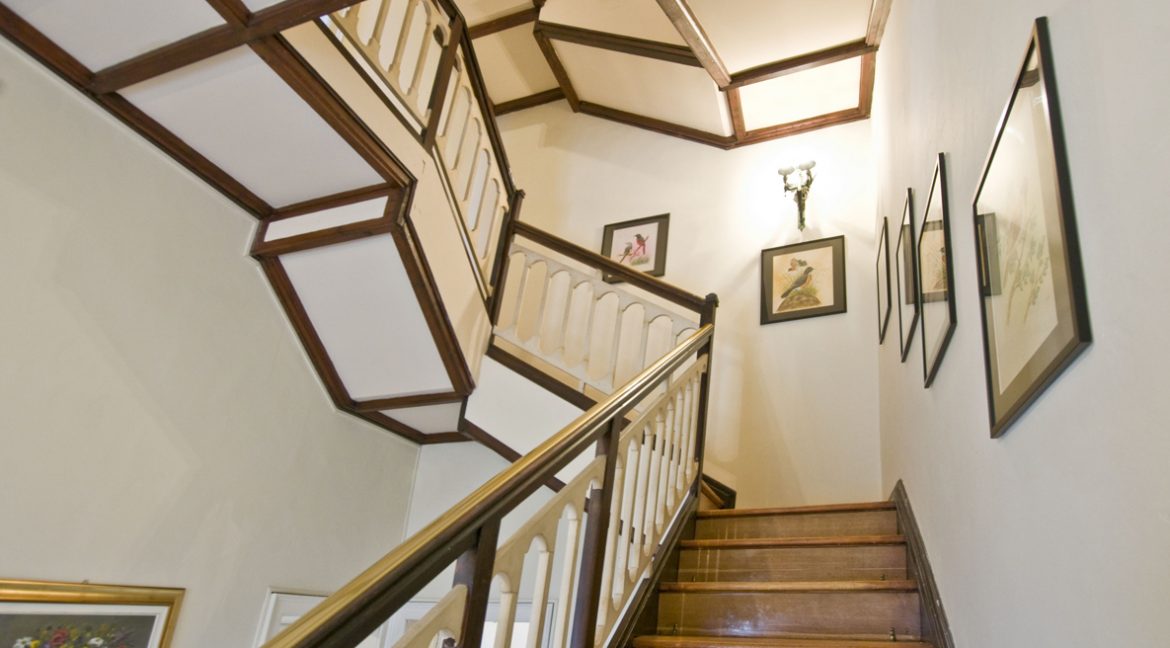 Luxury Villa Oliveto Lario with Boathouse - staircase