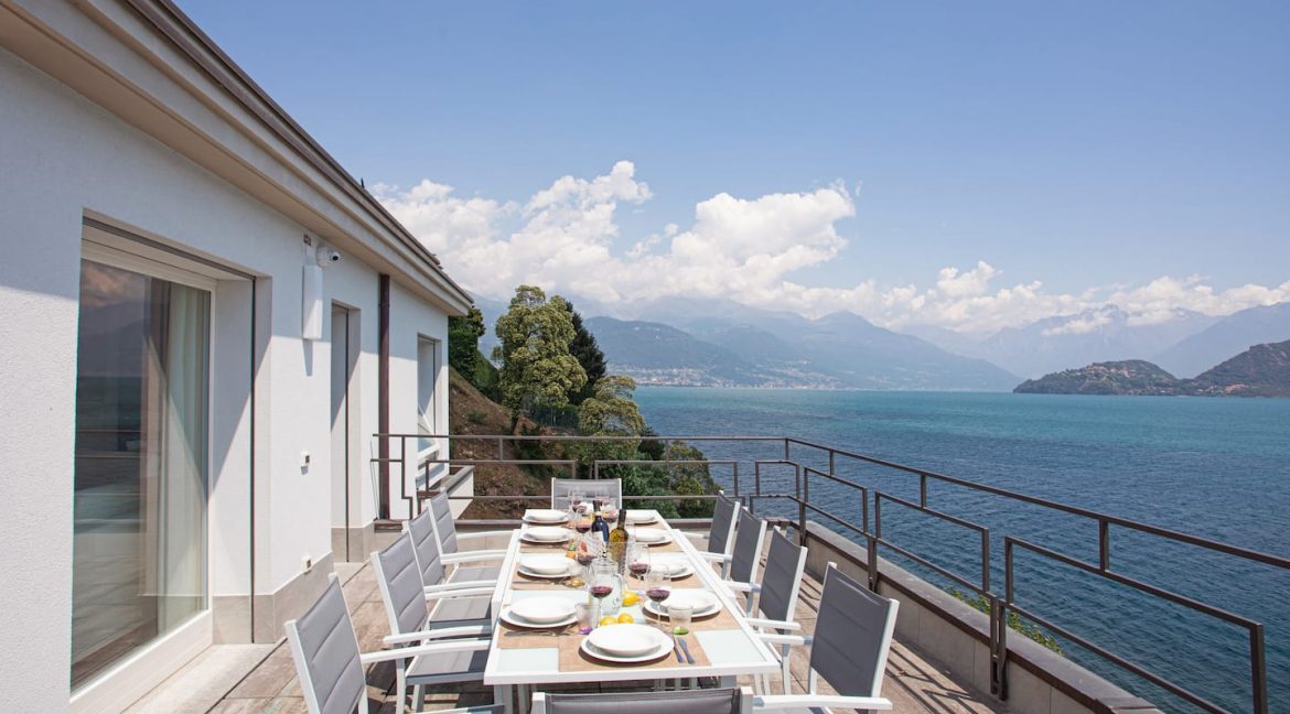 Pianello del Lario Luxury Villa Directly on Lake Como - terrace