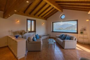 Lake Como Luxury Villa Pianello del Lario with Garden - living room