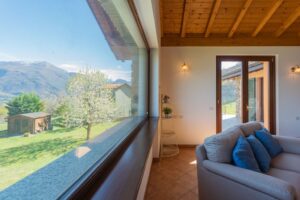 Lake Como Luxury Villa Pianello del Lario with Garden - living room