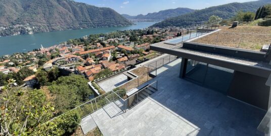 Lake Como Cernobbio Modern Villas with Pool, Terraces and Lake View