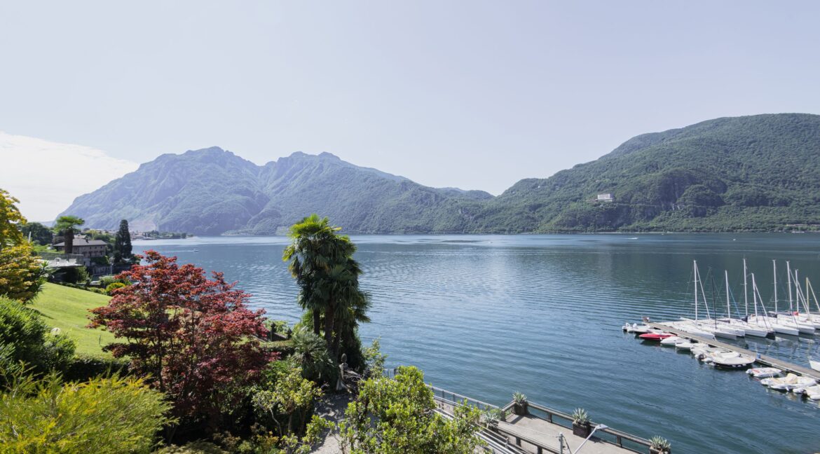 Lake Como Mandello del Lario Villa with Garden