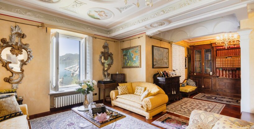 Lake Como Mandello del Lario Villa with Garden