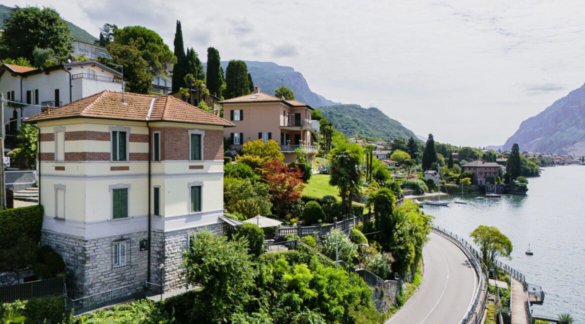 Lake Como Mandello del Lario Villa with Garden