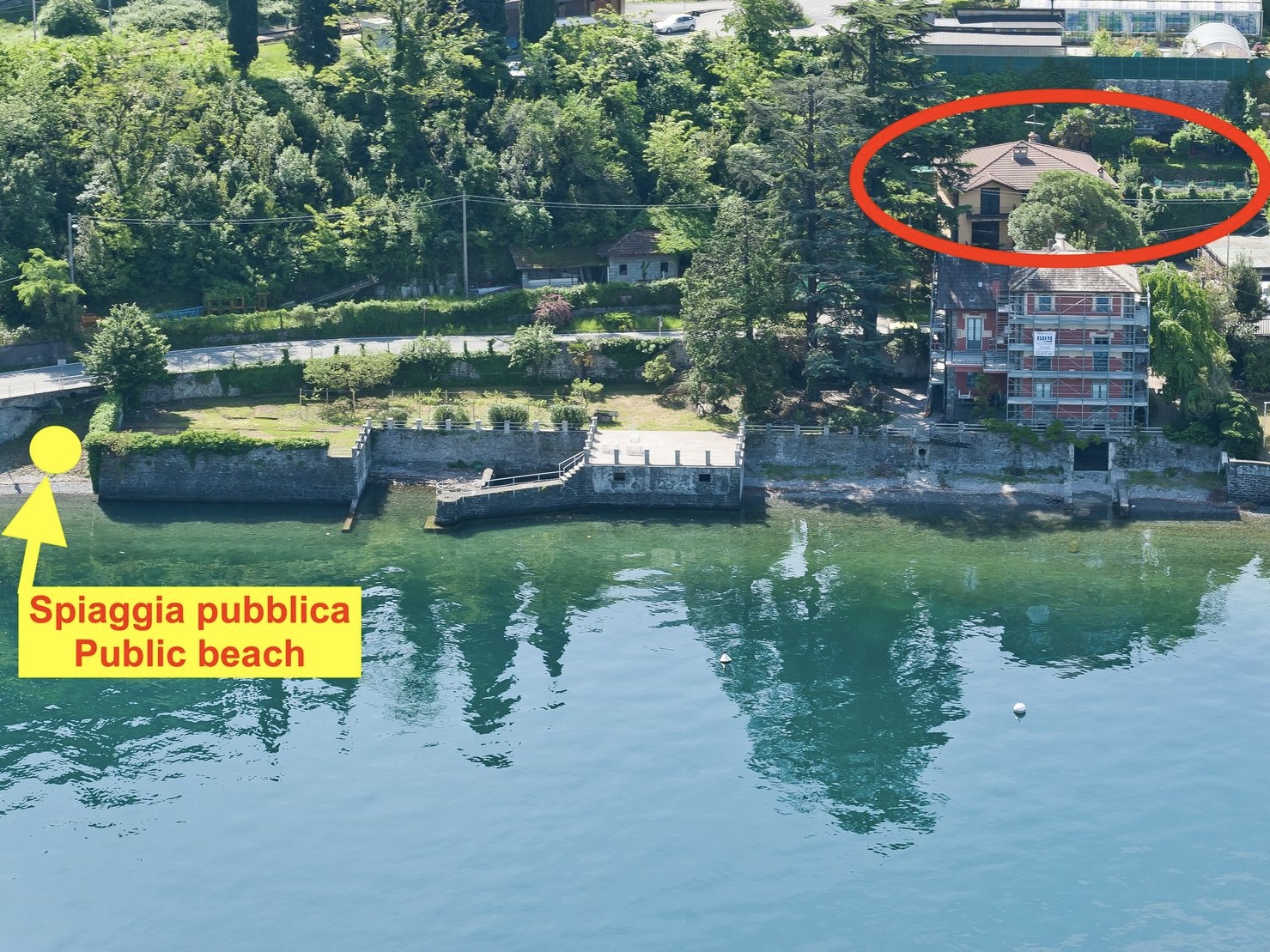 Varenna Apartment with Garden and Garage
