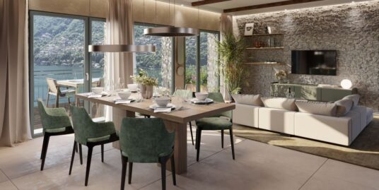 Laglio Apartment under Renovation with Garage and Balcony