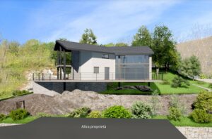 Villa Lake Como Pianello Lario with Land