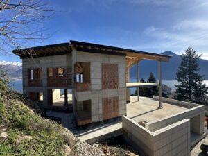 Villa Lake Como Pianello Lario with Land