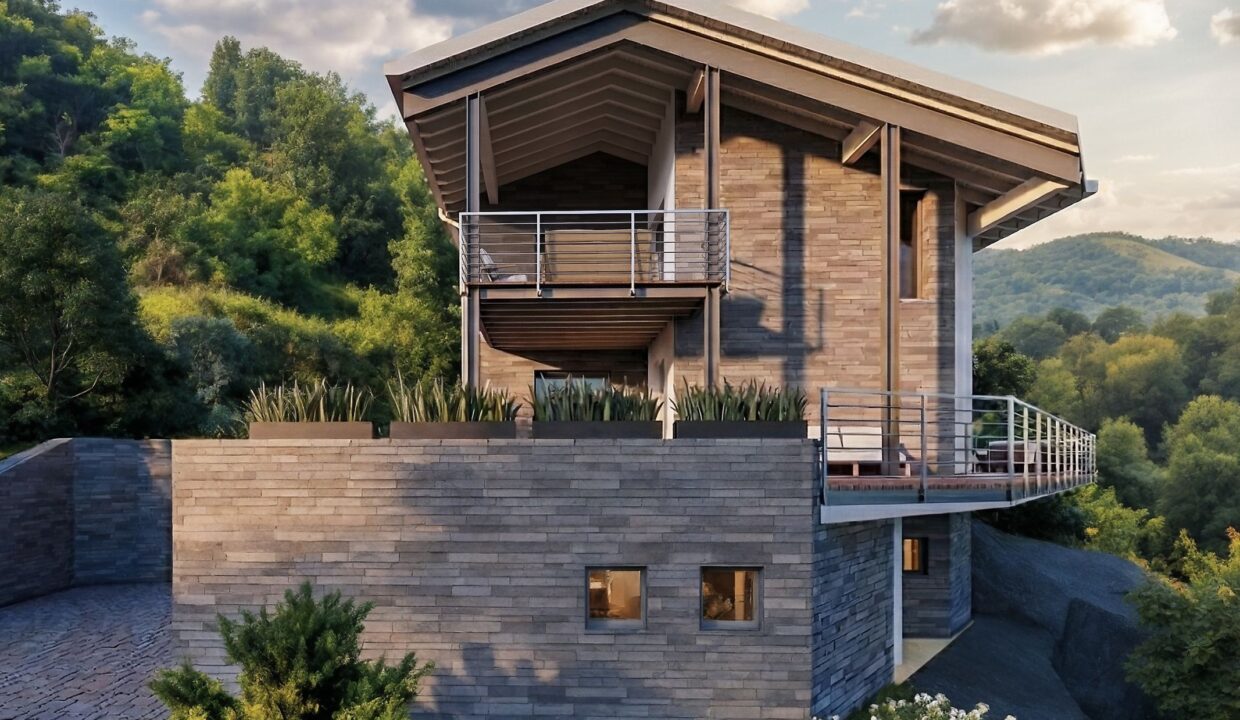 Modern Design Villa Lake Como Pianello del Lario