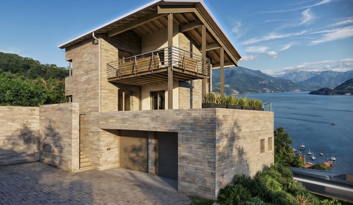 Modern Design Villa Lake Como Pianello del Lario