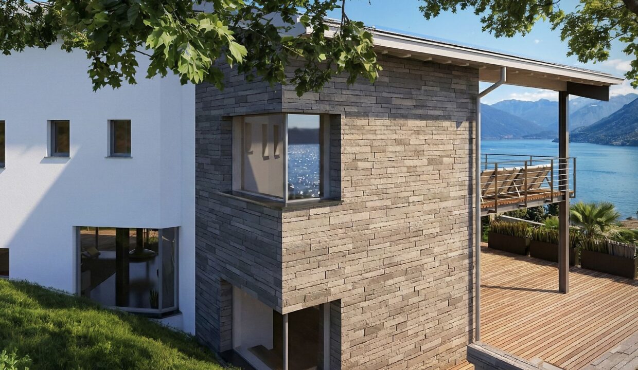 Modern Design Villa Lake Como Pianello del Lario