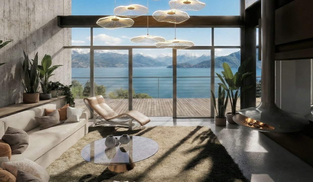Modern Design Villa Lake Como Pianello del Lario