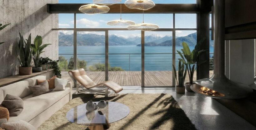 Modern Design Villa Lake Como Pianello del Lario