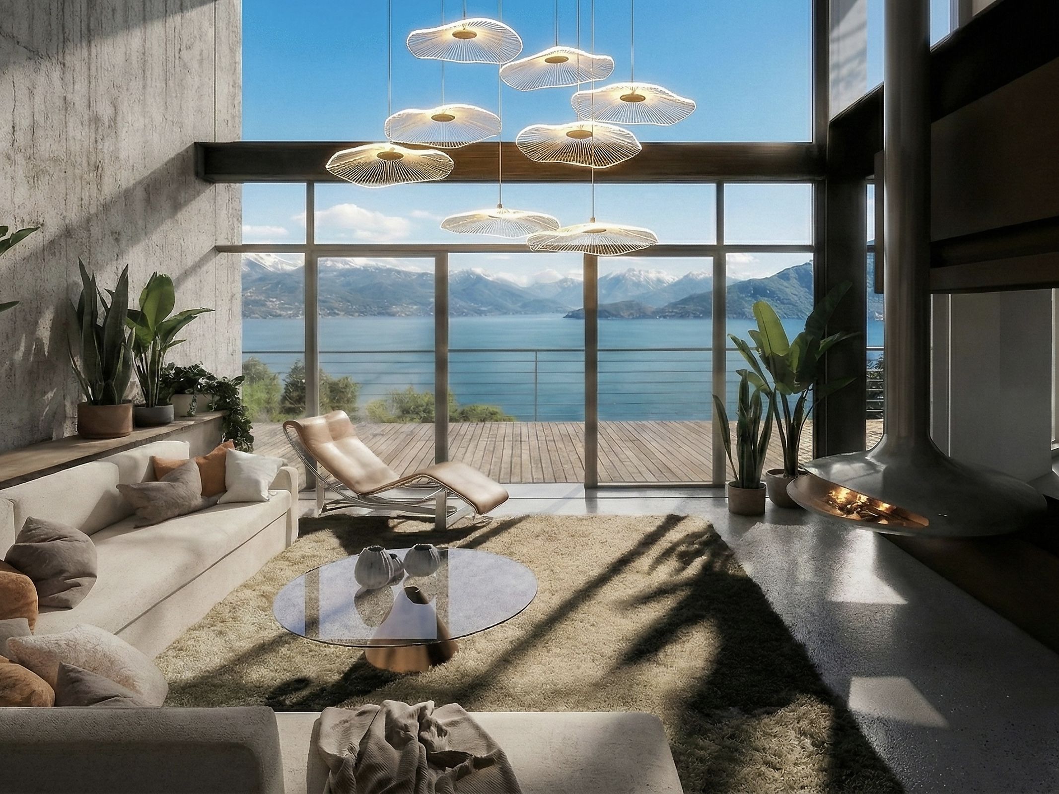 Modern Design Villa Lake Como Pianello del Lario