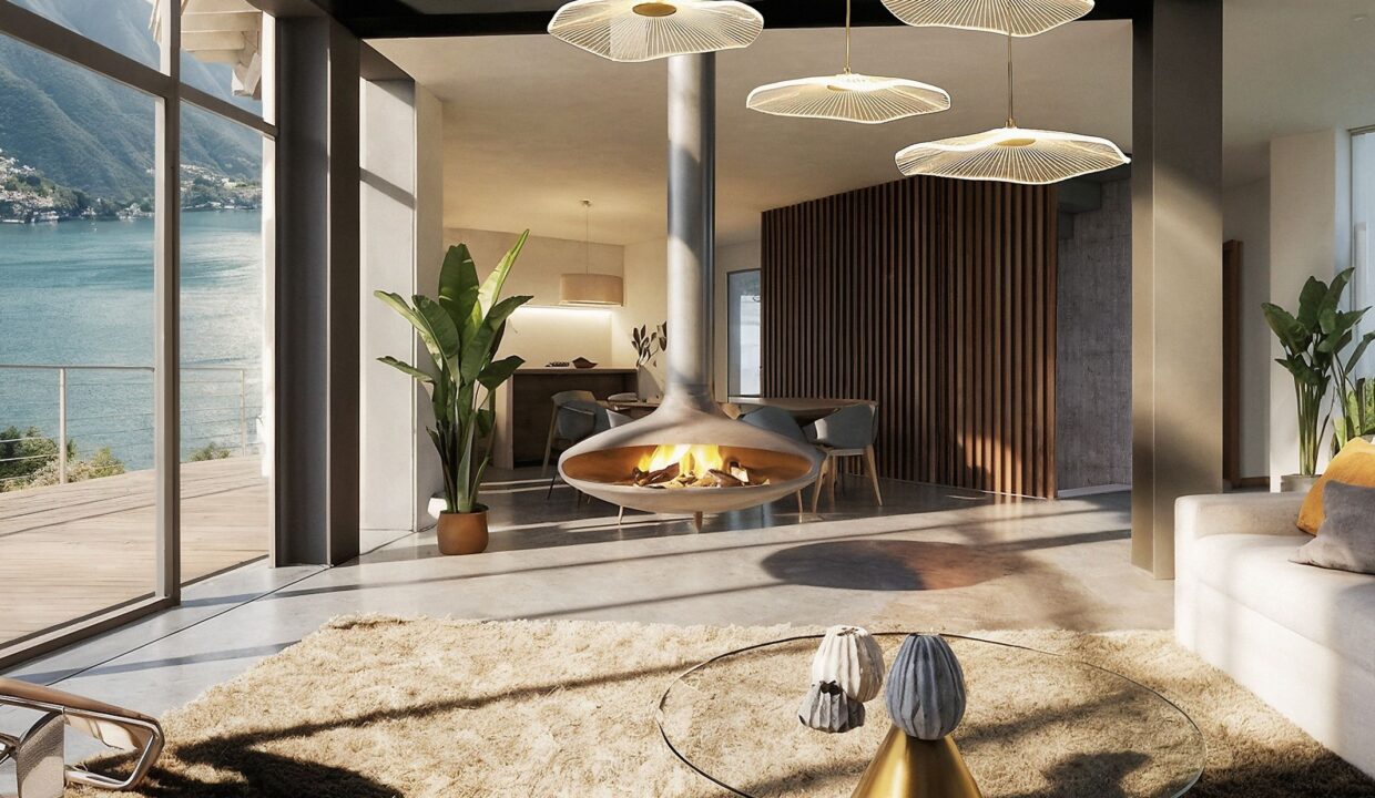 Modern Design Villa Lake Como Pianello del Lario