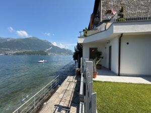 Front Lake Property with Garden Lezzeno